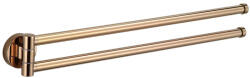 Mexen Remo cuier dublu rotativ pentru prosoape, aur roz - 70507255-60 (70507255-60)