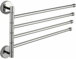 Mexen cuier rotativ cvadruplu pentru prosoape, crom - 7039244-00 (7039244-00)