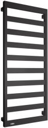 Oltens Benk fürdőszoba radiátor íves 115x50 cm fekete matt 55005300 (55005300)