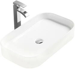 Mexen Alessia chiuvetă de blat 75 x 38 cm, albă - 21577500 (21577500)