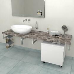 Sapho Avice pult 120x49.5 cm szürke AV1210