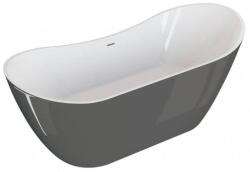 Polimat Abi térben álló kád 180x80 cm ovális kétszínű 00404 (00404)