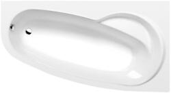 POLYSAN Evia sarokkád 160x100 cm jobboldali fehér 12611 (12611)