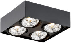 Argon Rodos Plus mennyezeti lámpa 4x12 W fekete 1745BZ