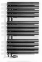 Luxrad Flag Bis fürdőszoba radiátor dekoratív 81.6x50 cm fekete FLA08160500S040 (FLA08160500S040)