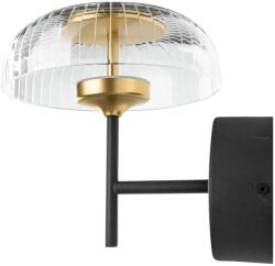 Altavola Design Vitrum oldalfali lámpa 1x7.2 W fekete-átlátszó-arany LA104/W