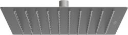 Mexen Slim pălărie de duș 25 x 25 cm, gri armat periat - 79125-66 (79125-66)