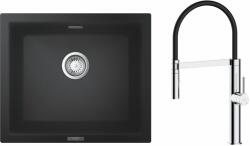 GROHE Készlet gránit mosogató Grohe K700 31654AP0, konyhai csaptelep Oltens Borga 35207100