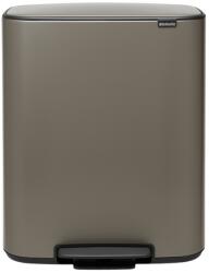 Brabantia Bo hulladéktartály 60 l szürke 211546 (211546)