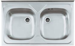 Alveus Primal acél mosogató 80x50 cm acél 1124506 (1124506)