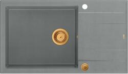 Quadron Evan graniteq mosogató 86x50 cm szürke/grafit/onix HCQE58650U5_PVDC1_P2O