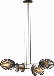 Emibig Playa függőlámpa 4x15 W fekete-arany 1146/4