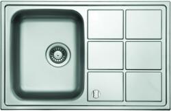 BERG Rill acél mosogató 78x50 cm acél LTL780.500GT8 (LTL780500GT8)