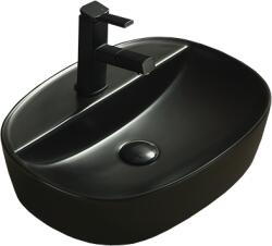 Mexen Iris chiuvetă pe blat 50 x 38 cm, negru mat - 21995085 (21995085)