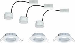 Paulmann LED beépített lámpa 3x6.8 W fehér-alumínium 93974 (93974)