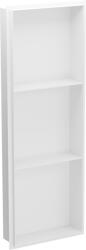 Mexen X-Wall-NR raft de nișă fără flanșă cu etajeră 90 x 30 cm, alb - 1921903010S (1921903010S)