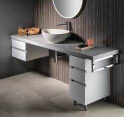 Sapho Avice pult 220x49.5 cm grafit-szürke AV227