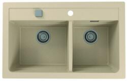 Alveus Atrox gránit mosogató 79x50 cm bézs 1131999 (1131999)