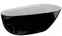 Polimat Shila térben álló kád 170x85 cm ovális kétszínű 00342 (00342)