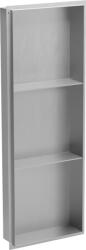 Mexen X-Wall-NR raft încastrat fără colțăre cu raft 90 x 30 cm, inox - 1911903010S (1911903010S)