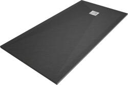 Mexen Stone+ cadă de duș din compozit dreptunghiulară 180 x 100 cm, antracit - 44711018 (44711018)