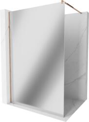 Mexen Kioto pereții de duș Walk-in 130 x 200 cm, oglindă 8 mm, aur roz - 800-130-101-60-50 (800-130-101-60-50)