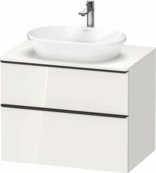 Duravit D-Neo szekrény 80x55x66.4 cm mosdókagyló alá akasztható fehér DE49670BD220000
