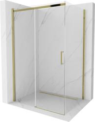 Mexen Omega cabină de duș glisantă 110 x 70 cm, transparentă, aurie - 825-110-070-50-00 (825-110-070-50-00)