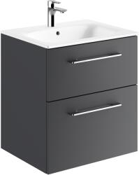 Geberit Selnova Square mosdó szekrénnyel 60 cm grafit 501.237. 00.1