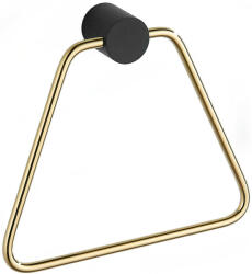 Mexen Aron cuiere pentru prosoape, negru/auriu - 7088132-57 (7088132-57)