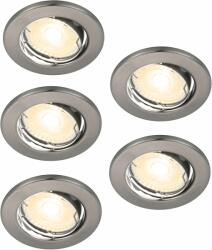 Nordlux Canis beépített lámpa 5x4.7 W nikkel 49750155 (49750155)