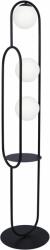 Kaja Finestra állólámpa 3x40 W fehér-fekete K-4963 (K4963)
