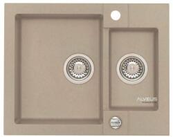 Alveus Rock gránit mosogató 59.5x47.5 cm szürke/grafit/onix 4218002 (4218002)