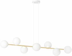 Emibig Gravity függőlámpa x10 W fehér-arany 1242/8