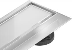 Mexen Flat MGW scurgere liniară 80 cm, sticlă albă - 1027080-15 (1027080-15)
