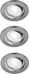 Nordlux Canis beépített lámpa 3x4.7 W nikkel 49390155 (49390155)
