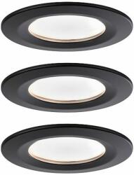 Paulmann Nova beépített lámpa 3x6.5 W fekete 94473 (94473)