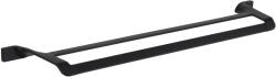 Mexen Rino cuier dublu pentru prosoape, negru - 7027025-70 (7027025-70)
