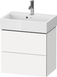 Duravit L-Cube szekrény 58.4x39.1x54.4 cm mosdókagyló alá akasztható fehér LC621901818
