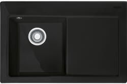 Franke Mythos kerámia mosogató 78x51 cm fekete 124.0540. 982 (1240540982)