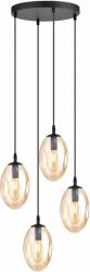 Emibig Astral függőlámpa 4x10 W fekete 1267/4PREM