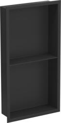 Mexen X-Wall-R raft încastrat cu flanșă și poliță 60 x 30 cm, negru - 1970603010S (1970603010S)