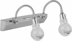 Candellux Acrylic oldalfali lámpa 2x2 W króm-átlátszó 22-27047