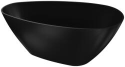 Lavita Pietra térben álló kád 150x70 cm ovális fekete 5904865593194 (5904865593194)