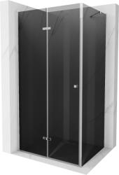 Mexen Lima cabina de duș pliabilă 100 x 90 cm, grafit, crom - 856-100-090-01-40 (856-100-090-01-40)