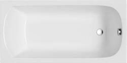 Polimat Classic egyenes kád 130x70 cm fehér 00134 (00134)