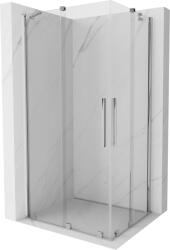Mexen Velar Duo cabină de duș glisantă 100 x 90 cm, transparentă, cromată - 871-100-090-02-01 (871-100-090-02-01)