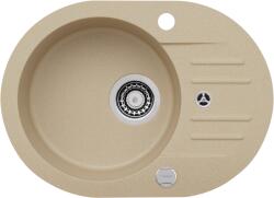 Alveus Cancan gránit mosogató 58x42 cm bézs 9654255 (9654255P)