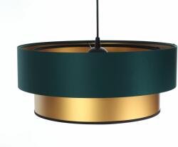 BPS Koncept Duo ellegant függőlámpa 1x60 W zöld-arany 061-050-40