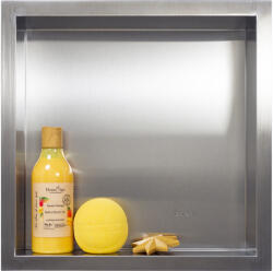Balneo Wall-Box One Inox süllyesztett polc 30 cm acél OB-IN2 (OBIN2)